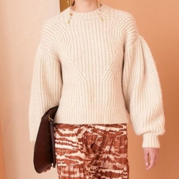 Ulla Johnson Ruth Pullover Knit Sweater - Picture 2 of 6